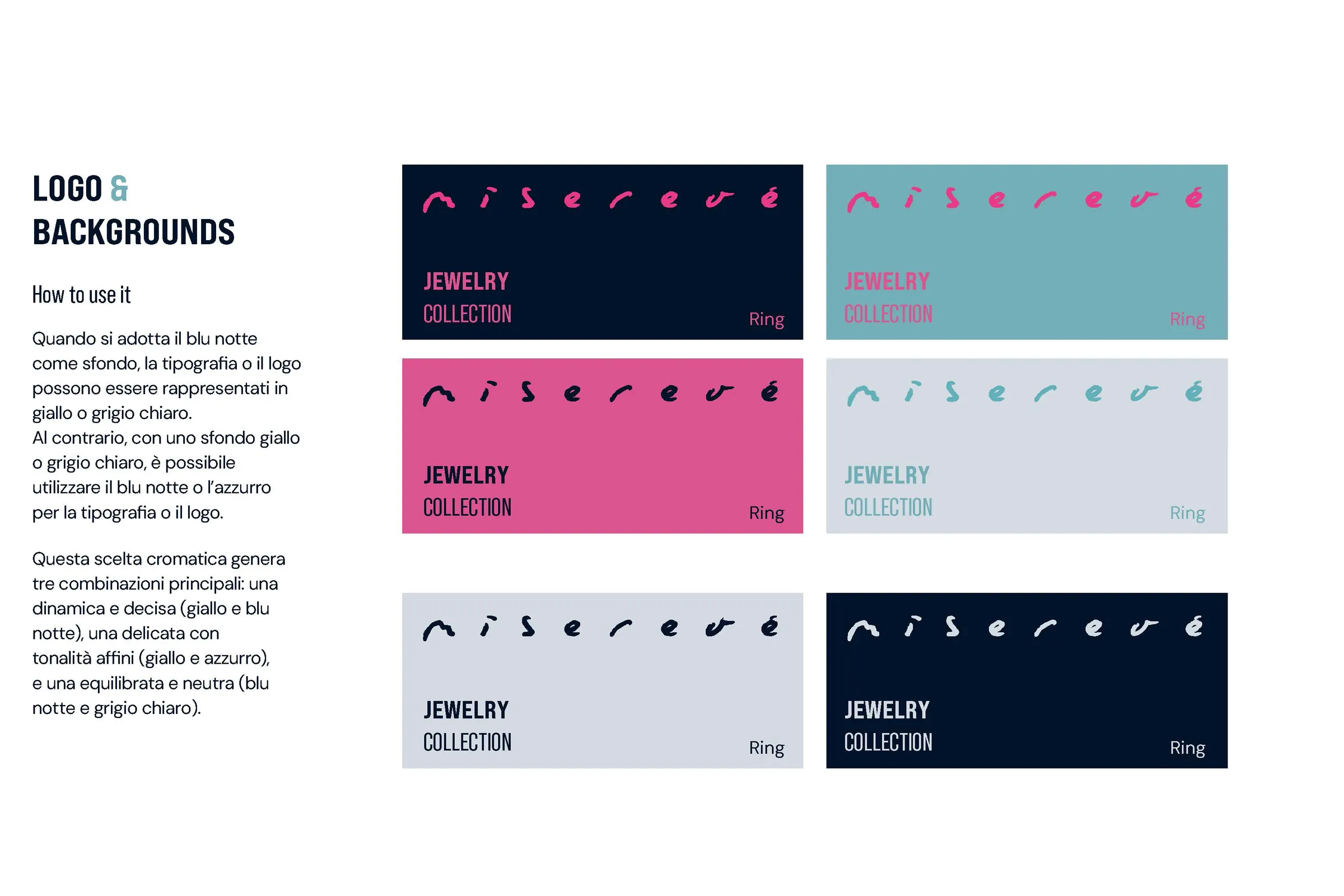Miserevé — color palette
